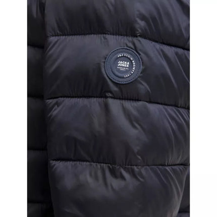 Jack&Jones vyriška pūkinė striukė JJEBRADLEY LIGHT PUFFER COLLAR NOOS 12280971 JUODA