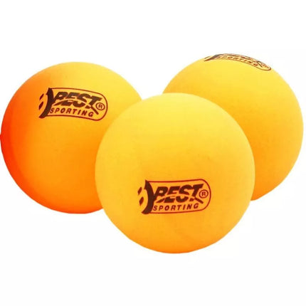 BEST SPORTING TRAINING TABLE TENNIS BALLS 6 PCS ORANGE