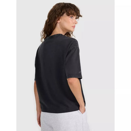 Women's oversize printed T-shirt 4F 4FRSS25TTSHF2747-20S