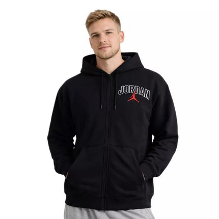 Air Jordan Brooklyn Fleece Full-Zip Hoodie Black - IB7908-010