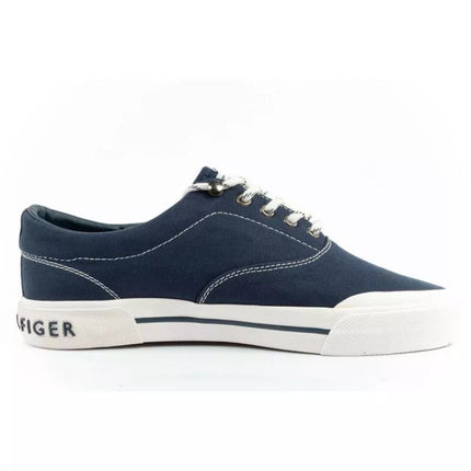 Tommy Hilfiger vyriški sportiniai batai kedai, madingi, patogūs, tamsiai mėlynos