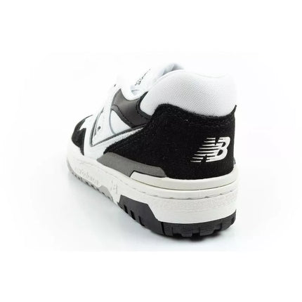 New Balance 550 youth sports shoes sneakers leather fashionable black white
