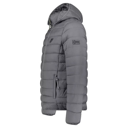 Geographical Norway men's jacket AMIGOTAL HOOD DB DGREY MEN 233 DARK GRAY (WZ5179H/GN-GRIS FONCÉ)