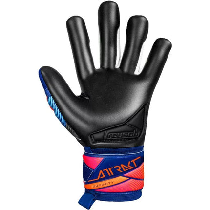 Reusch Attrakt Infinity Evolution NC Vartininko pirštinės Mėlyna-juoda 5670725 4127