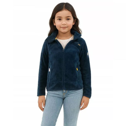Fleece for girls GEOGRAPHICAL NORWAY UPALINE COLOR BS GIRL 007 MARINE (WR756E/GN-NAVY)