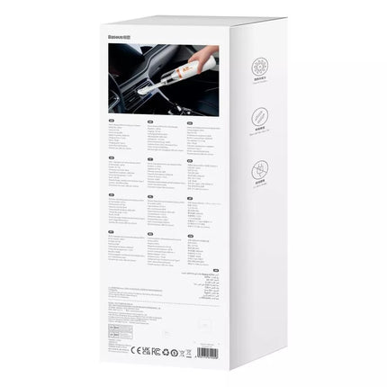 Automobilinis dulkių siurblys 6000Pa 80W Baseus A2Pro - baltas