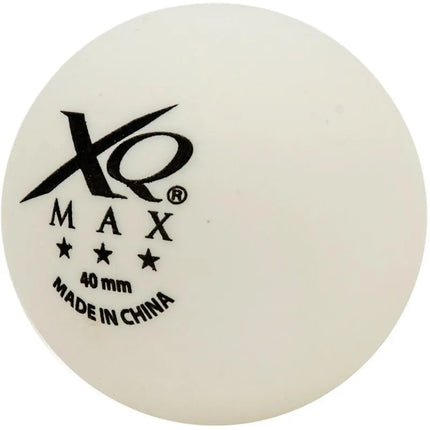 XQMAX TABLE TENNIS BALLS 3 STARS 12 PCS WHITE