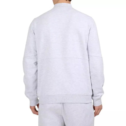 Men's sweatshirt 4F M2547 cool light gray melange 4FWMM00TSWSM2547 27M