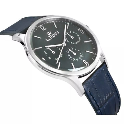 Vyriškas Laikrodis G.Rossi 10737A-6F1 + DĖŽUTĖ