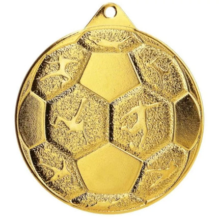 MEDALIS IŠ PLIENO FUTBOLAS FI 50 MMC8850/G - AUKSO