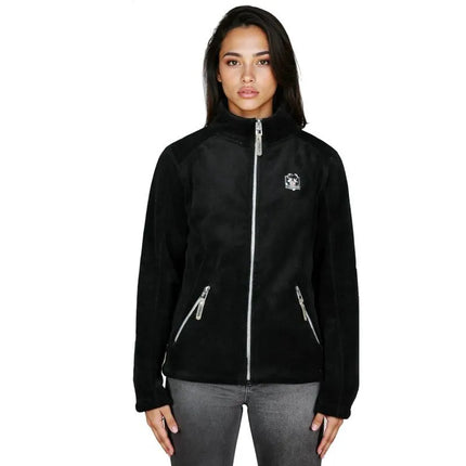 Moterų flisinis džemperis Geographical Norway Ticarina Black Db Lady 0124 juodas (WZ8079F/GN-Black)