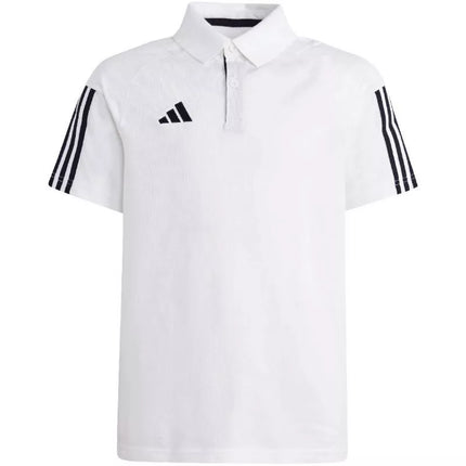 adidas Tiro 23 Varžybų Medvilniniai Marškinėliai Vaikams Balta IC4576