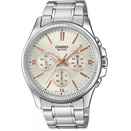 Vyriškas laikrodis CASIO MTP-1375D-7A2VDF + DĖŽUTĖ