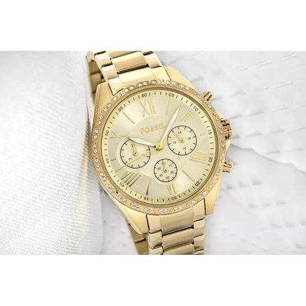 FOSSIL Modern Courier Chronograph BQ3378 Women's Watch + BOX