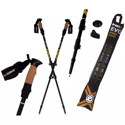 ENERO PRO EVO NORDIC WALKING POLES AND CASE