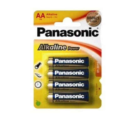 PANASONIC LR6 AA baterijos, blisterio pakuotė po 4 vnt.