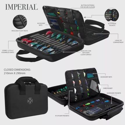 Harrows Imperial Case 12 Darts HS-TNK-000013390