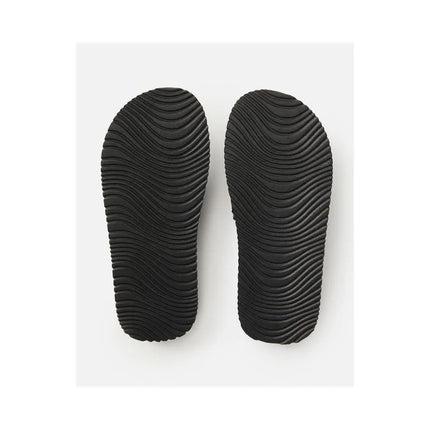 RIP CURL Chiba Open Toe Flip-Flops - Black