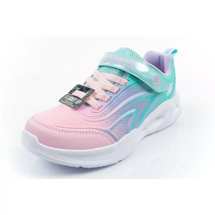 Skechers Color Breeze LED vaikiški sportbačiai mergaitėms