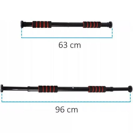 Reguliuojamas prailginimo strypas 63-96cm XQMAX juodas