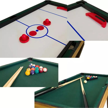 FOOTBALL TABLE FOR MULTI-GAMES 9 IN 1 121x61x80CM