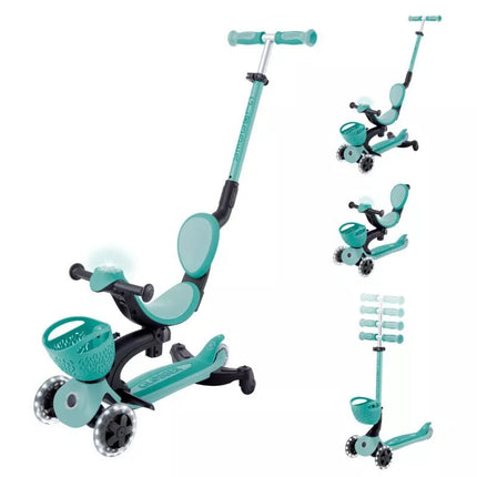 Paspirtukas su atsisėdimu GO•UP BABY 360 LIGHTS (844-210)