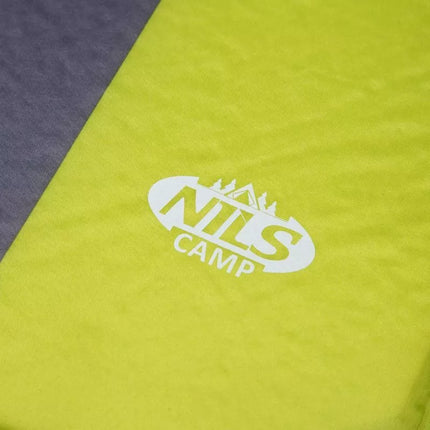 NILS CAMP NC4349 Savipūtimas kilimėlis su pagalve Žaliai pilka