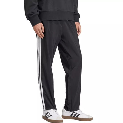 Vyriškos adidas Essentials Stanford kelnės su atvirais galais, juodos JC8491