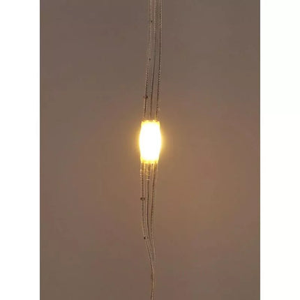 KALĖDINĖS EGLUTĖS GIRLIANDA ŠVIESTUVAS-UŽDENGA LAUKUI/VIDUI 400 LED WW 200X200CM SU NUOTOLINIO VALDYMO PILTELIU ŠILTAI BALTA
