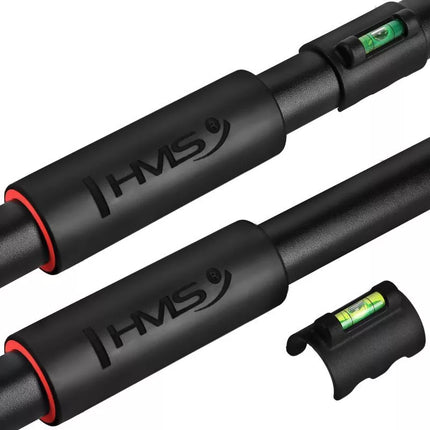 HMS DD400 pull-up bar with spirit level, width 70-106 cm