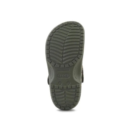 CROCS CLASSIC CAMOUFLAGE CLOG K ARMY GREEN/MULTI 211879-3TC