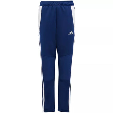 adidas Tiro 24 žieminės vaikiškos kelnės mėlynos IY0117