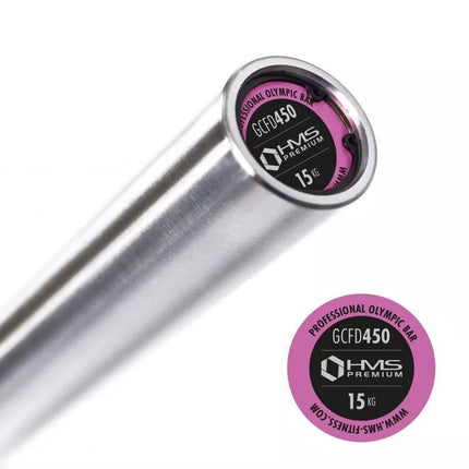 HMS premium GCFD450 Corsfit štanga, 201cm, 15kg