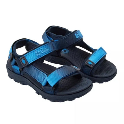Lee Cooper vaikiški berniukų sandalai su lipukais vasaros paplūdimio mėlyni