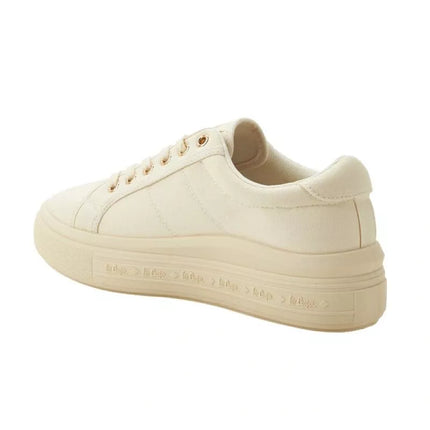 Lee Cooper women's shoes sports sneakers beige platform fashionable