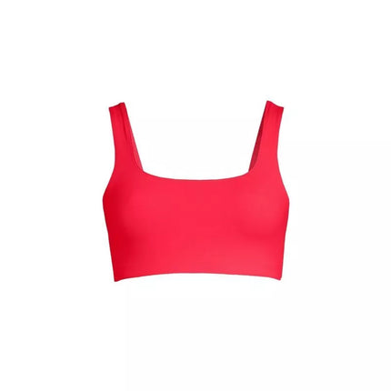 CASALL Square Neck Bikini Top Red