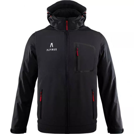 Alpinus Stenshuvud softshell striukė juoda BR43371