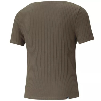 Puma Her Ribbed Slim Tee Vynuoginis lapas W 531917 44