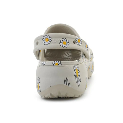 CROCS CLASSIC PLATFORM CLOG IN FLORAL METEOR 212668-1WY