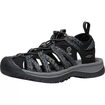 Keen Moteriški Sandalai WHISPER 1028815 JUODA/PLIENO PILKA