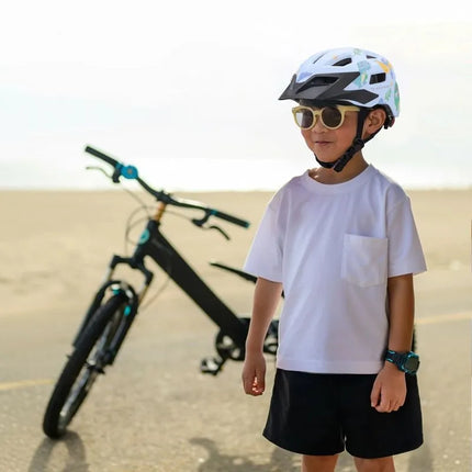 Wozinsky Children's MTB Bike Helmet with Detachable Visor XS - Light Blue