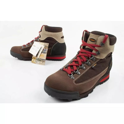 Aku Slope Gore-tex Vyriški odiniai auliniai žygio batai, rudi