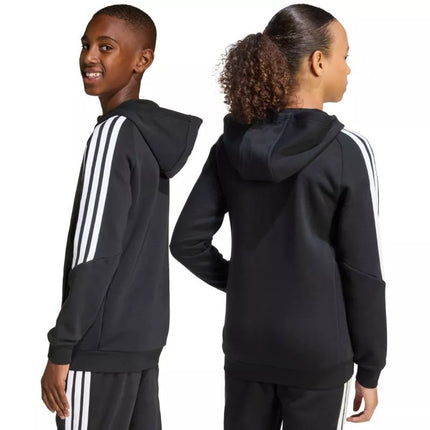 adidas Tiro 26 Lyga Sportinis džemperis su pilnu užtrauktuku Vaikams Juodas KF3324