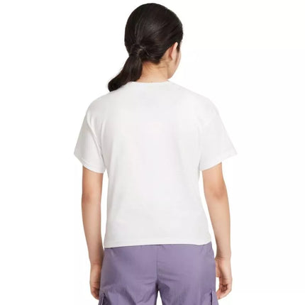 Nike Sportswear vaikiški marškinėliai balti FZ5559 100
