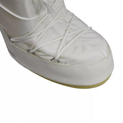 Moteriški Moon Boot MB Icon Nylon balti žiemos sniego batai - 80D1400440-A001