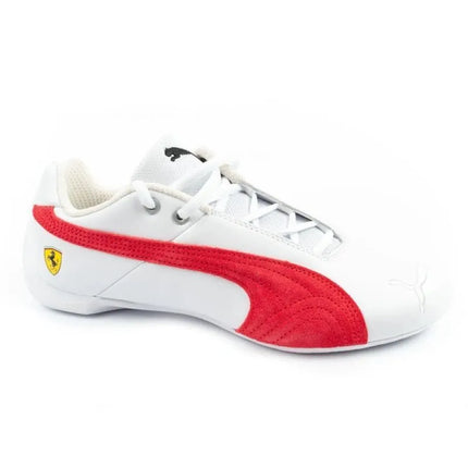 Puma men's sports shoes Ferrari Future Cat white natural leather fashionable