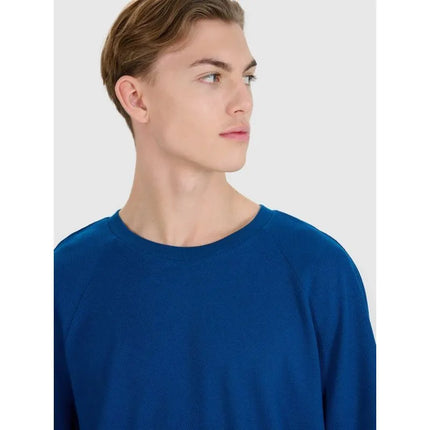 Vyriški „oversize“ modelio modaliniai marškinėliai 4F 4FRSS25TTSHM2731-46S