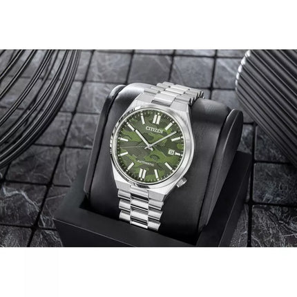 CITIZEN Tsuyosa Safyrinis Mechaninis Vyriškas Laikrodis NJ0159-86X + Dėžutė