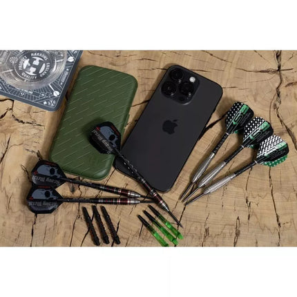 Harrows Slimcase 6 Green Dart Case