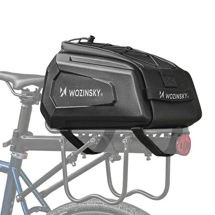 Wozinsky WSR-01B Dviračio bagažinės krepšys 9l - Juodas